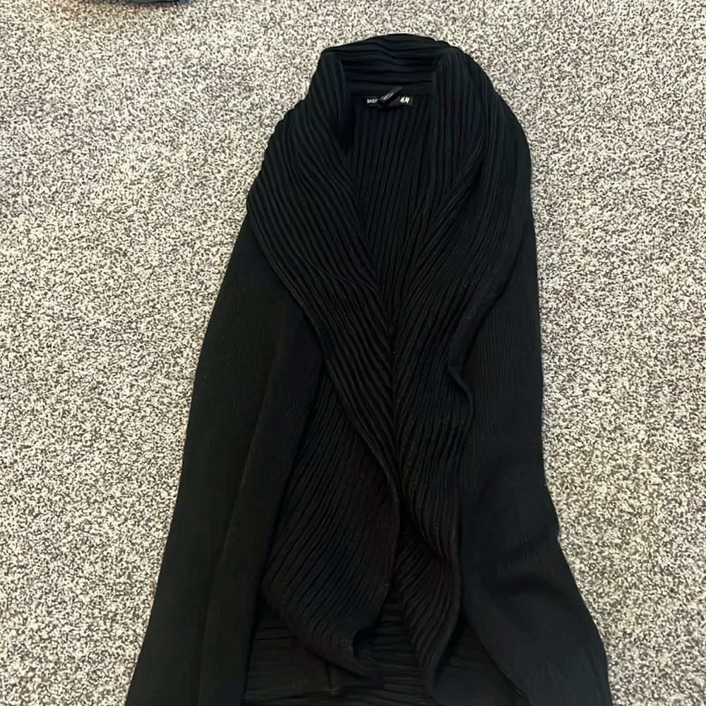 Small black cardigan